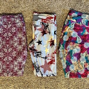 LuLaRoe Women's Leggings - Multicolor Patterns